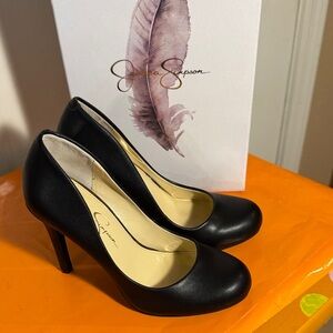 Jessica Simpson Calie Classic Black Heels